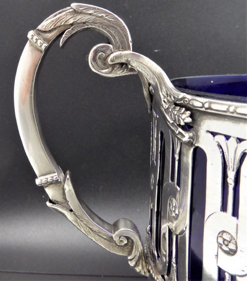 SOLID SILVER JARDINIERE CIRCA 1900 - ADDITIONAL PHOTO 4