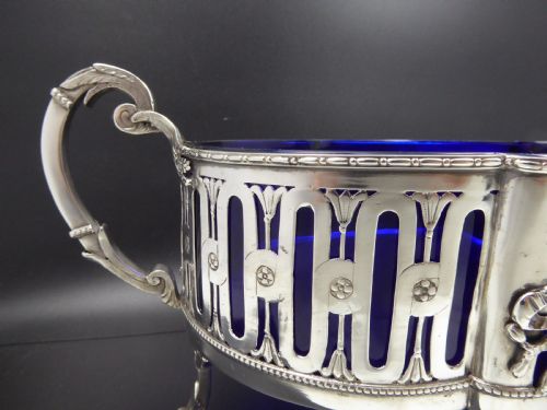 SOLID SILVER JARDINIERE CIRCA 1900 - ADDITIONAL PHOTO 5