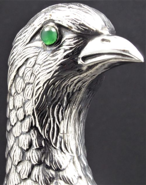 LARGE SOLID SILVER BIRD 195060'S - ADDITIONAL PHOTO 3