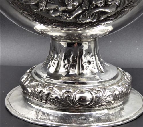 RARE DUTCH SOLID SILVER EWER - ADDITIONAL PHOTO 3