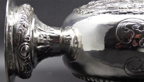 RARE DUTCH SOLID SILVER EWER - ADDITIONAL PHOTO 12