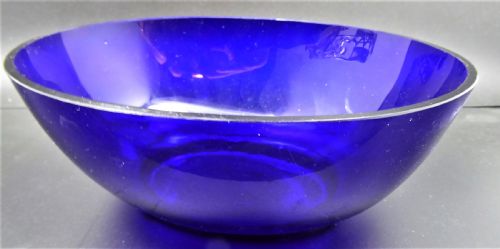 STUNNING SOLID SILVER AND GLASS BASKET - ADDITIONAL PHOTO 16