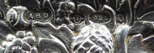 STUNNING SOLID SILVER AND GLASS BASKET - ADDITIONAL PHOTO 8