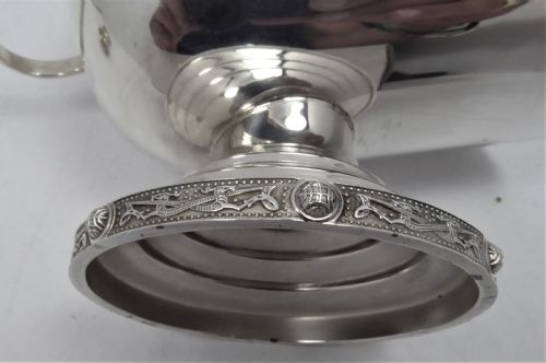 FANTASTIC SOLID SILVER LARGE SUGAR SCUTTLE - ADDITIONAL PHOTO 12