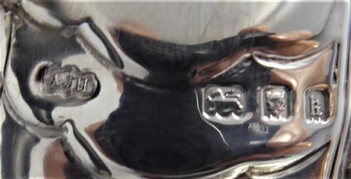 SOLID SILVER BATCHELORS TEA POT 1925 - ADDITIONAL PHOTO 2
