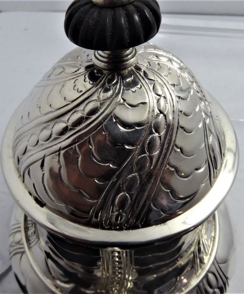 SOLID SILVER BATCHELORS TEA POT 1925 - ADDITIONAL PHOTO 4