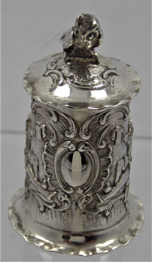 solid silver chester miniature tankard 1907 - CATEGORY: ANTIQUE SILVER - DATED 1900