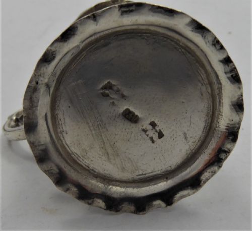 SOLID SILVER CHESTER MINIATURE TANKARD 1907 - ADDITIONAL PHOTO 7