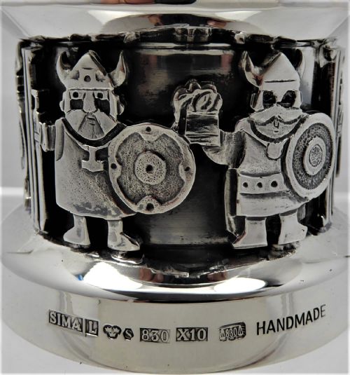 SWEDISH SILVER GOBLET - ADDITIONAL PHOTO 1