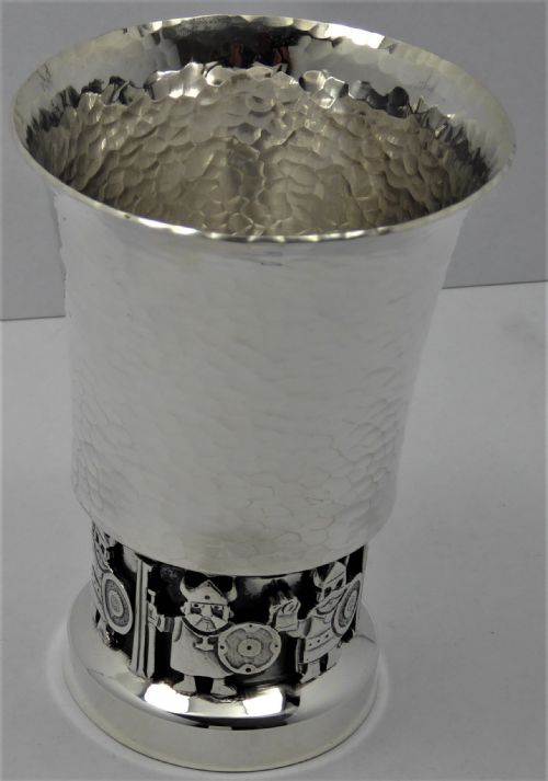 swedish silver goblet - CATEGORY: ANTIQUE SILVER - DATED 1950