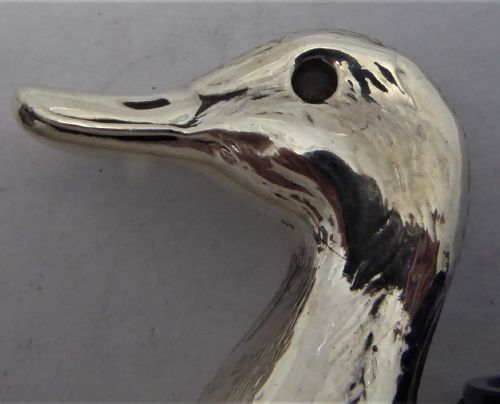PAIR OF EDWARDIAN DUCK SALTS 1910 - ADDITIONAL PHOTO 10