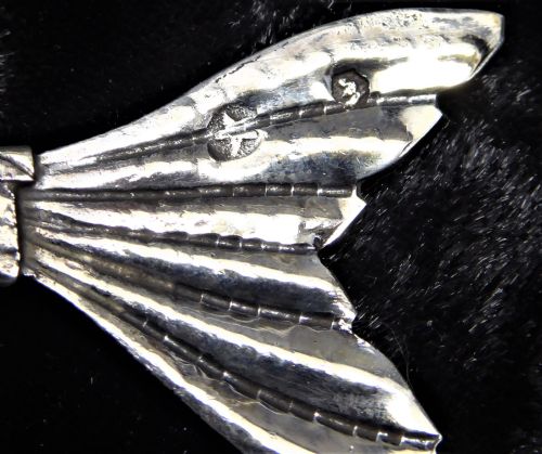 SOLID SILVER ARTICULATED FISH - ADDITIONAL PHOTO 3