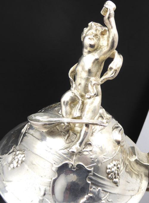 HUMONGOUS ART NOUVEAU STYLE BEER STEIN - ADDITIONAL PHOTO 9