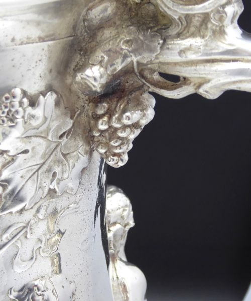 HUMONGOUS ART NOUVEAU STYLE BEER STEIN - ADDITIONAL PHOTO 12