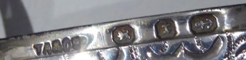 SOLID SILVER AND 9CT GOLD VESTA CASE 1897 - ADDITIONAL PHOTO 6