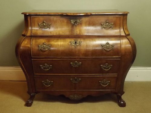 18th C Bombe Chest