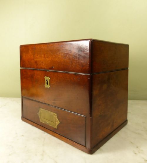 A George III Mahogany Apothecary Chest