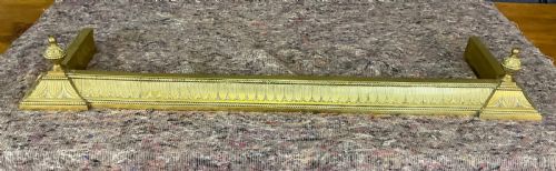 Victorian Brass Fender 