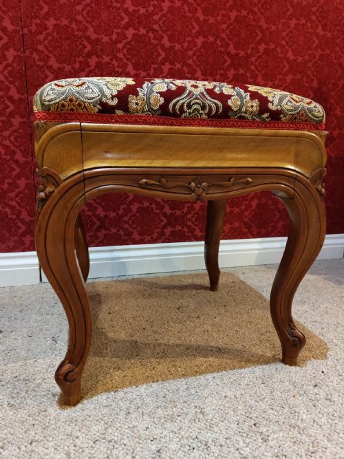 Antique Piano Stool 