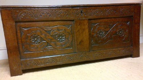 Georgian Oak Coffer C1775