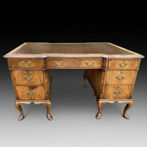 A Walnut Desk, Ca. 1880-1900