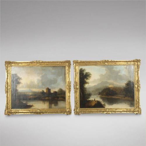 Pair of Scottish 19thc Oil Paintings