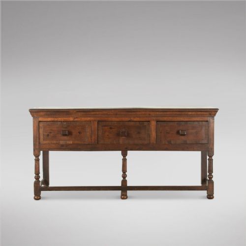 A 19thc Mahogany Dresser Base