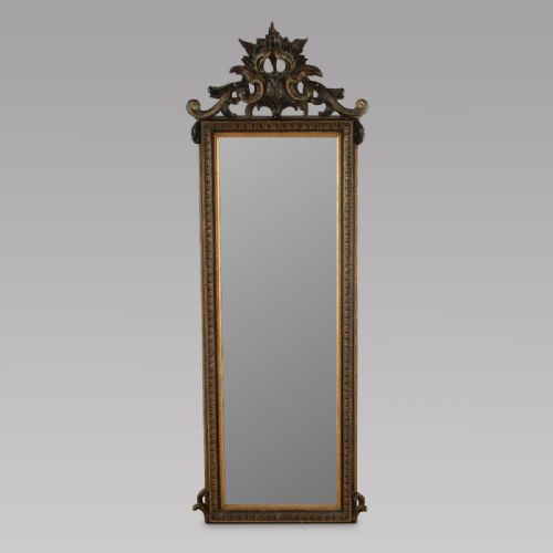 Late 19thc Swedish Baroque Mirror