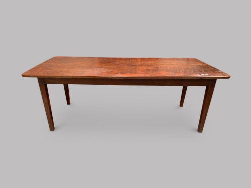 A Mid 19thc Fruitwood Farmhouse Table