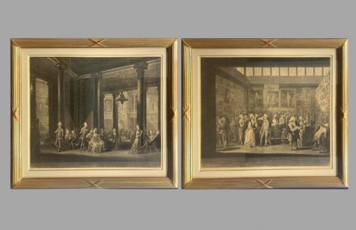 Two Exceptional Mezzotint Engravings Dated 1771/2 by Richard Earlom