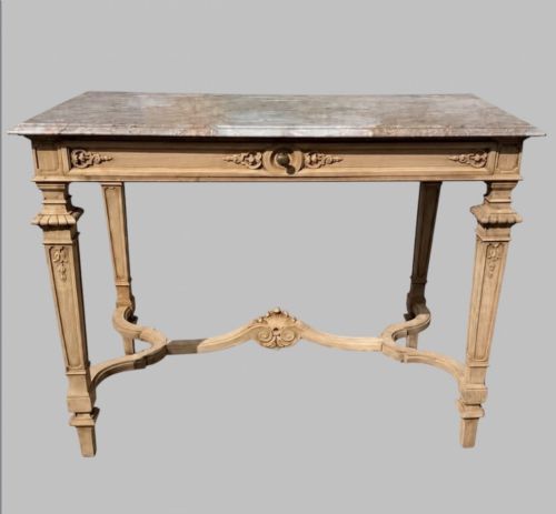 French Marble-topped Side Table, Circa 1880