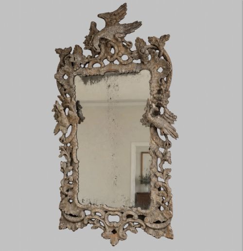 A Fine George III Chinese Chippendale Carved Mirror, Circa 1770