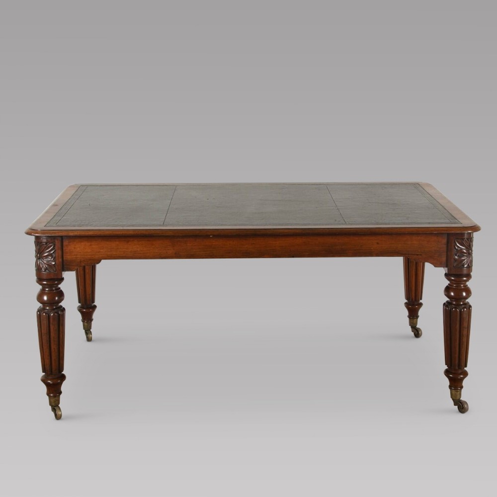 English 19thc Library Table 
