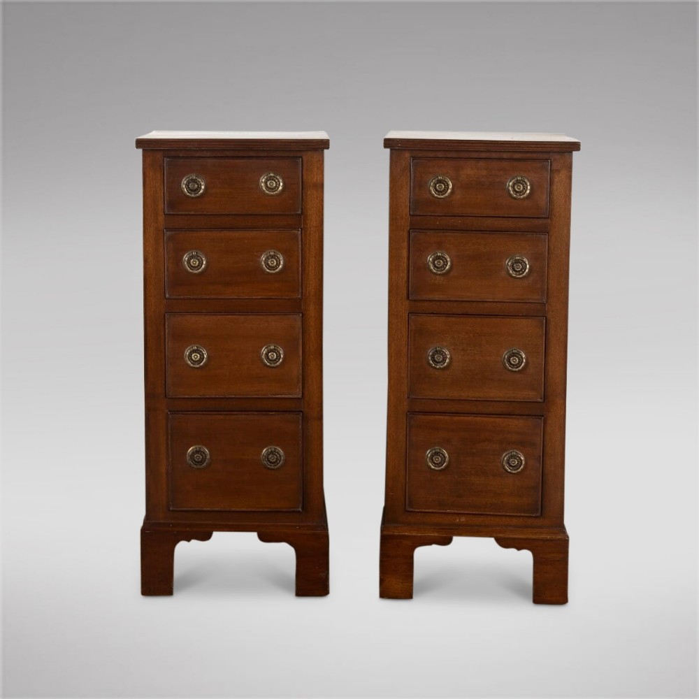 Pair Of Mahogany Bedside Tables 