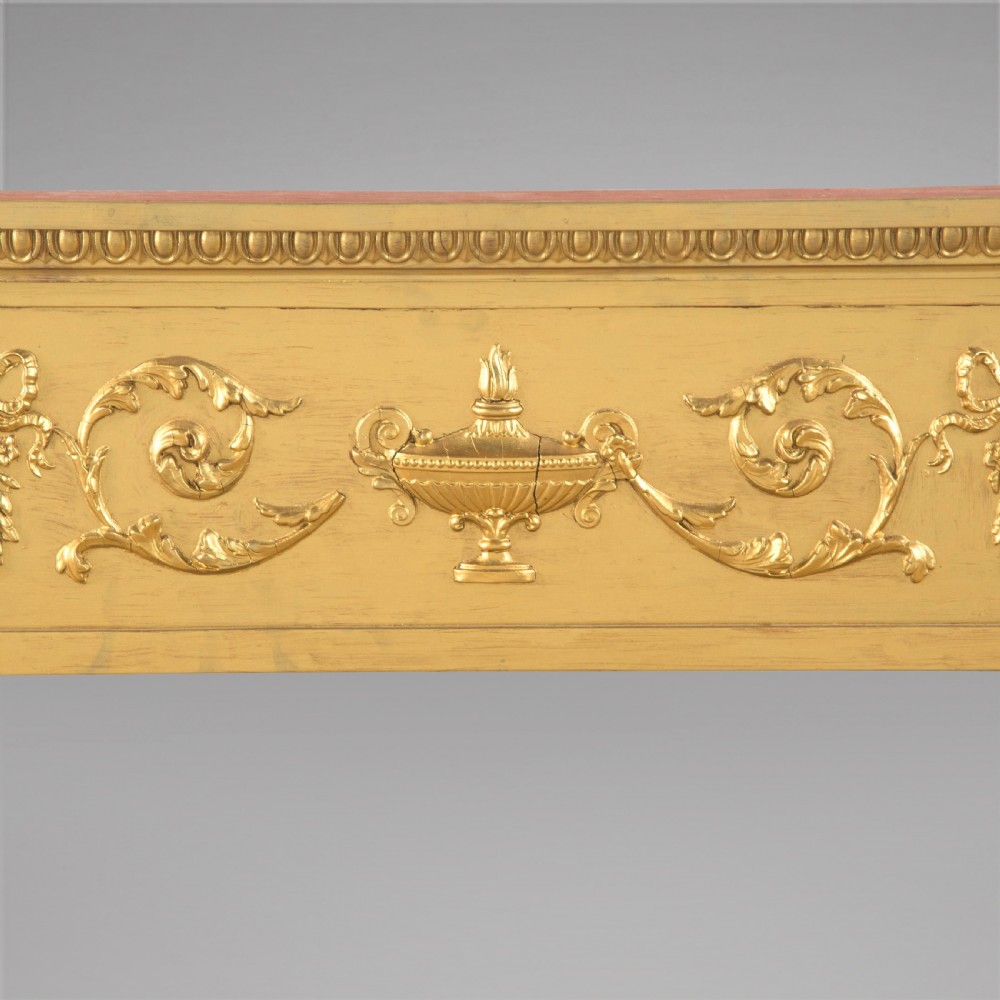 A 19thc Over Mantel Mirror View II