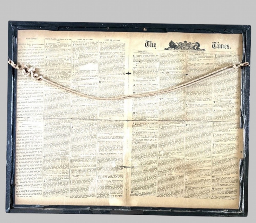 Times Newspaper Nov 7th 1805 - Trafalgar and Nelsons Death View II