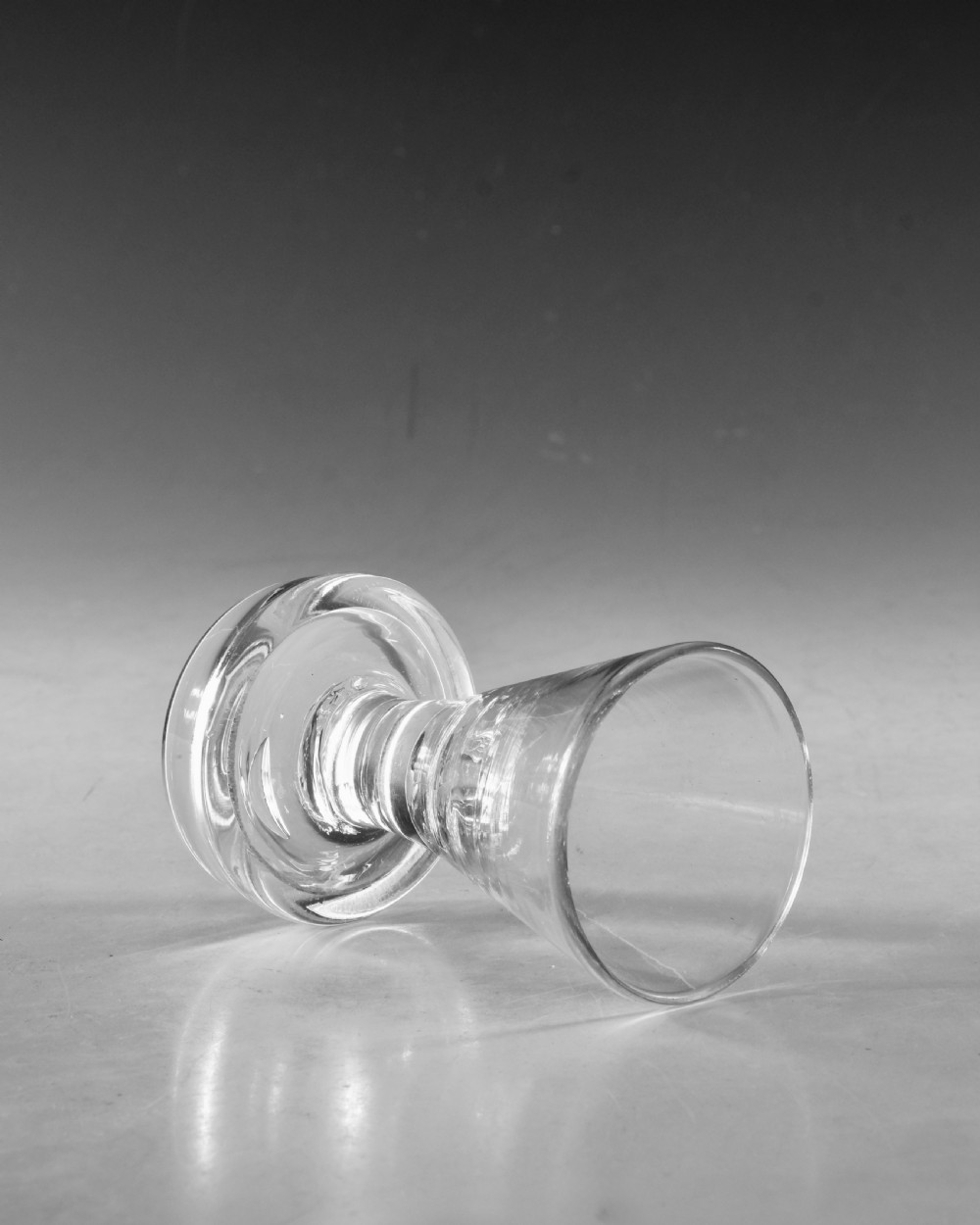 Antique glass - firing glass English late 18th century View V