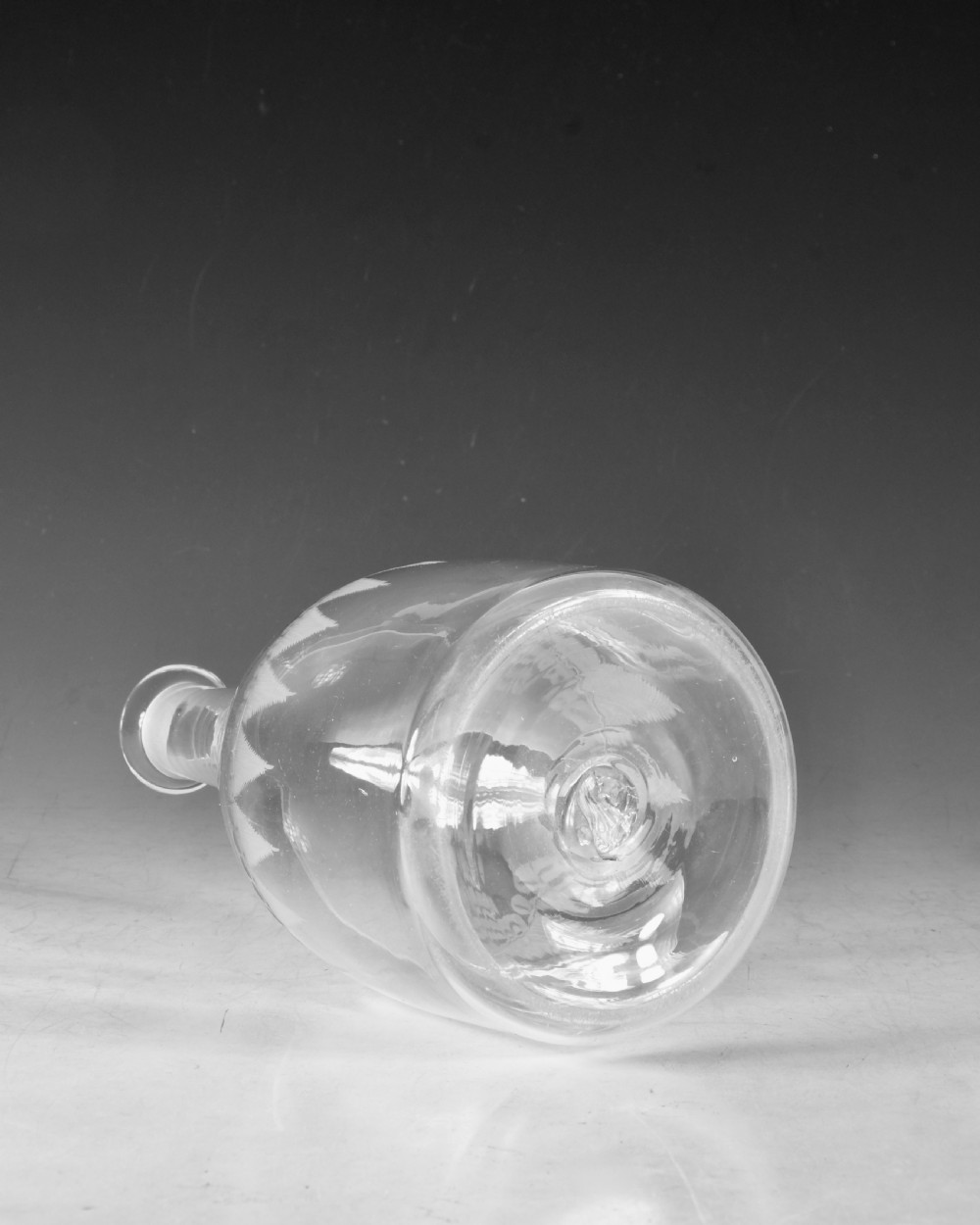 Antique glass - decanter English c1800 View V