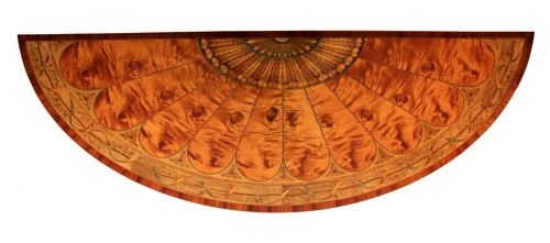 AN EXHIBITION QUALITY VICTORIAN SATINWOOD CONSOLE TABLE - ADDITIONAL PHOTO 5