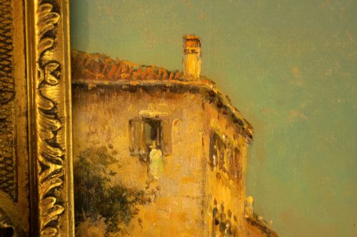 MARC ALDINE 18701955 OIL ON CANVAS - ADDITIONAL PHOTO 3
