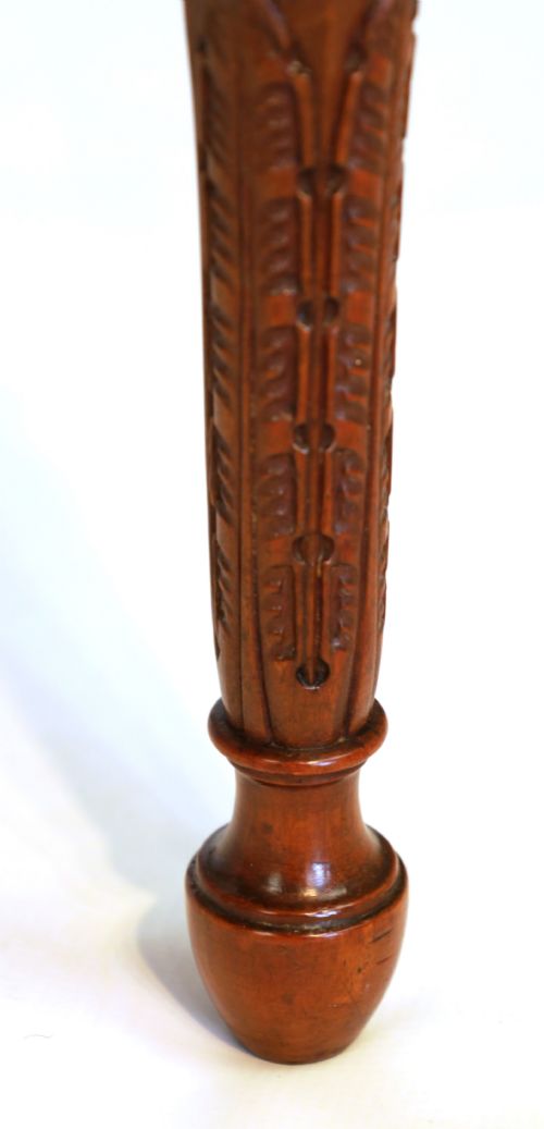 A FINE VICTORIAN BURR WALNUT AND SATINWOOD INLAID STANDING JARDINIRE - ADDITIONAL PHOTO 5