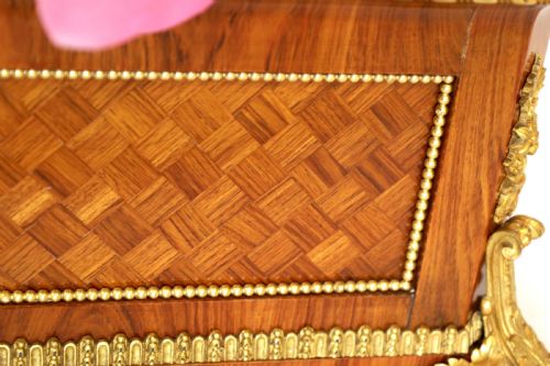 A FINE VICTORIAN KINGWOOD AND ORMOLU MOUNTED TABLE TOP JARDINIERE - ADDITIONAL PHOTO 2