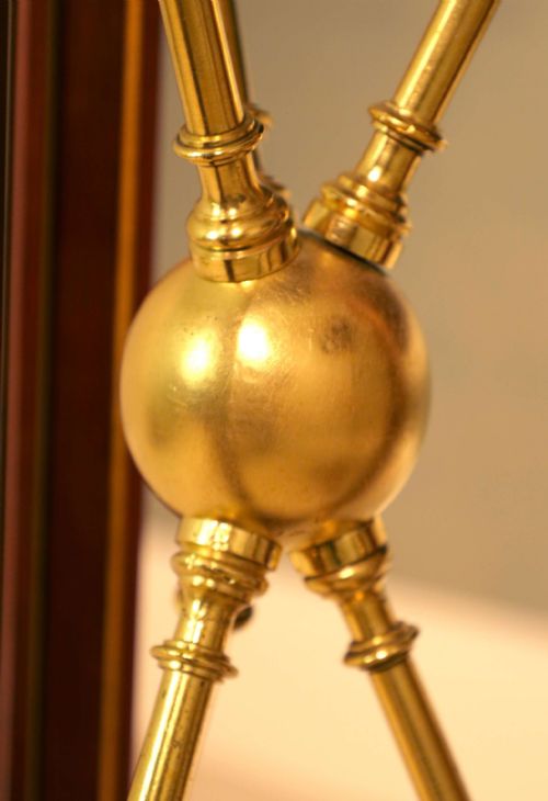 AN EXHIBITION QUALITY PAIR OF MAHOGANY AND ORMOLU PALATIAL TORCHERES - ADDITIONAL PHOTO 1