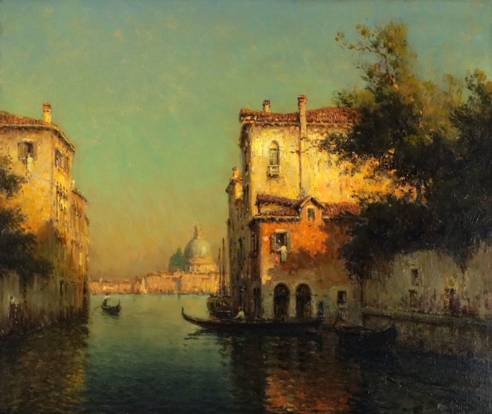 Marc Aldine (1870-1955) Oil on Canvas View II