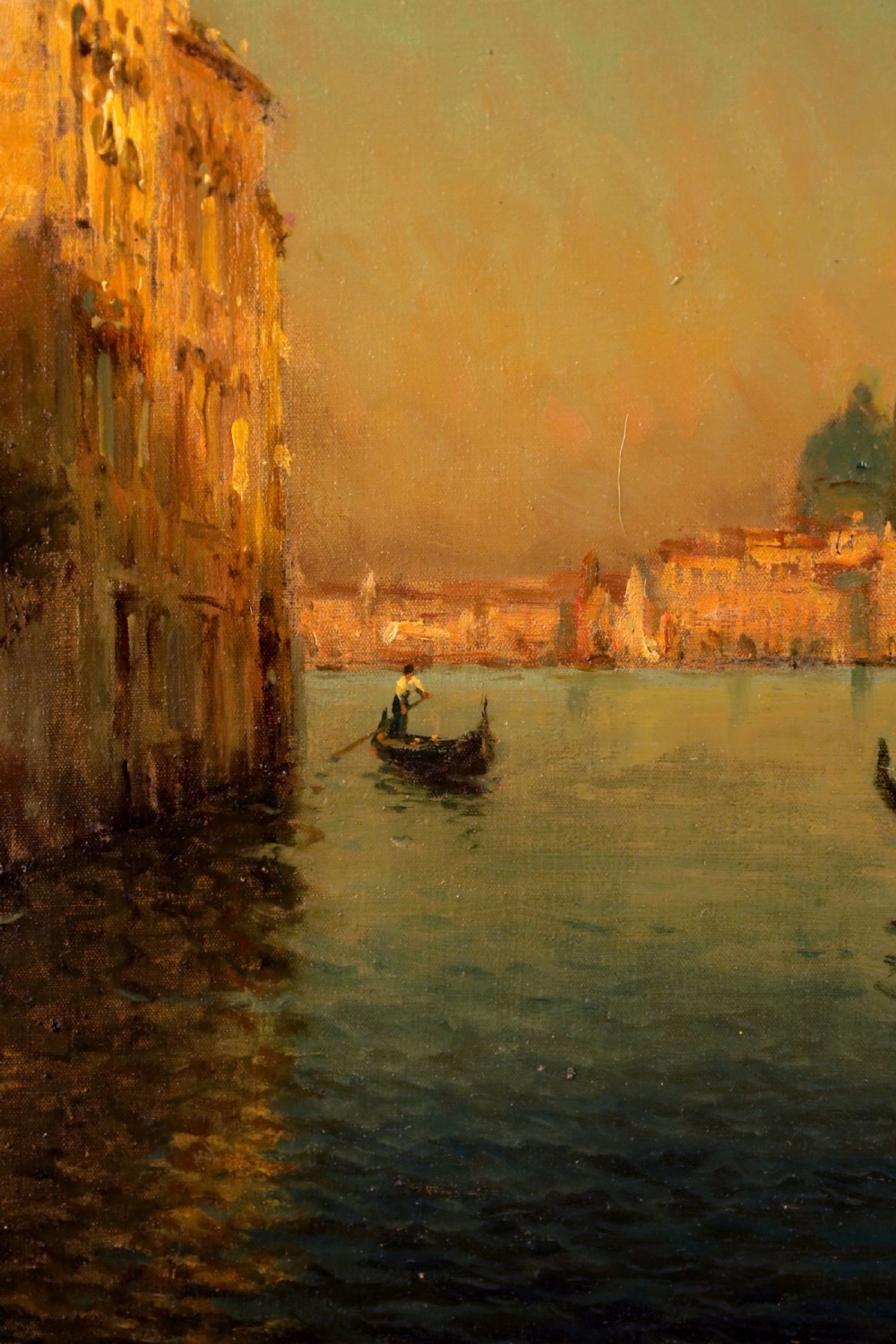 Marc Aldine (1870-1955) Oil on Canvas View VI