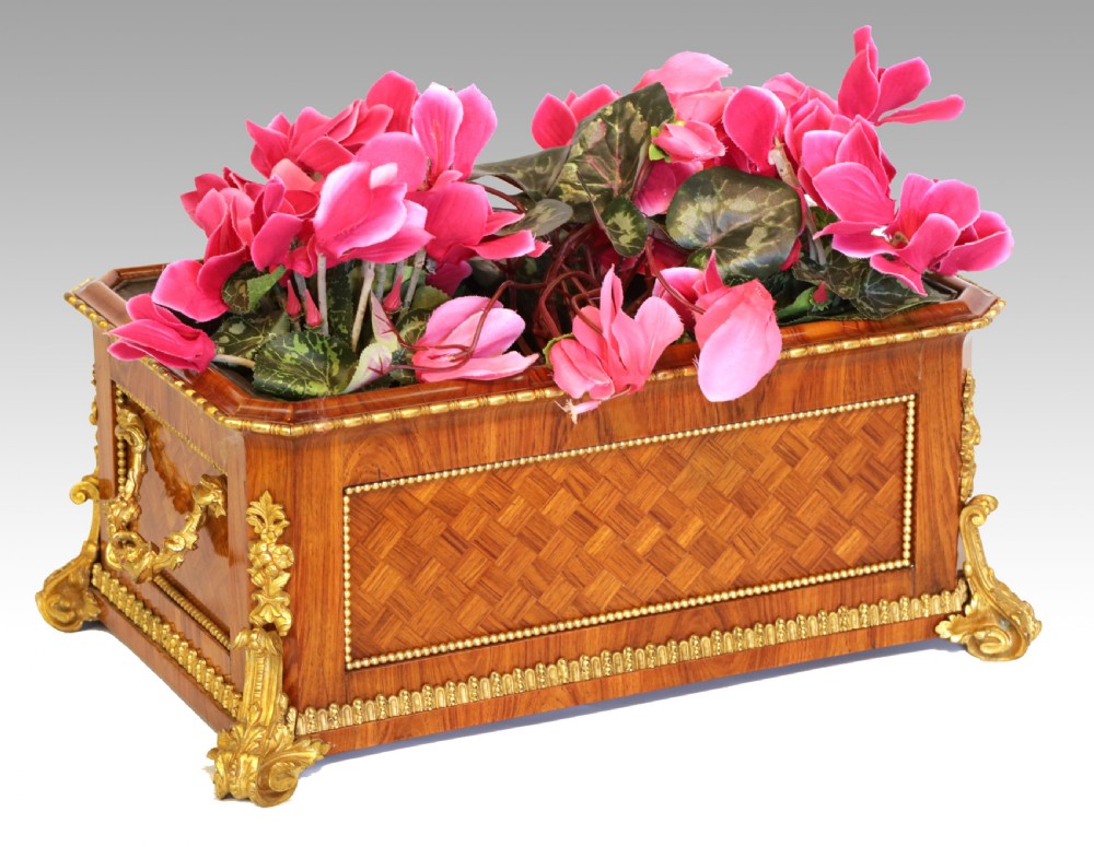 A Fine Victorian Kingwood and Ormolu mounted Table Top Jardiniere