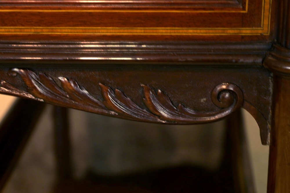 Maple & Co A Fine Late Victorian Mahogany Inlaid Display Cabinet View VI