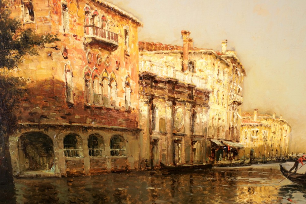 Antoine Bouvard Senior (1870-1956) Oil on Canvas View V