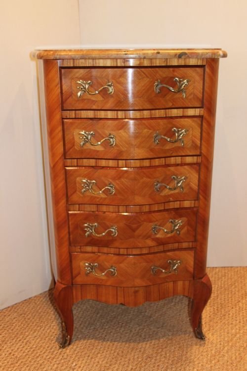 Marble Topped Chest of Drawers