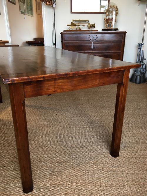 fig 1. Cherrywood farmhouse table / dining table / kitchen table